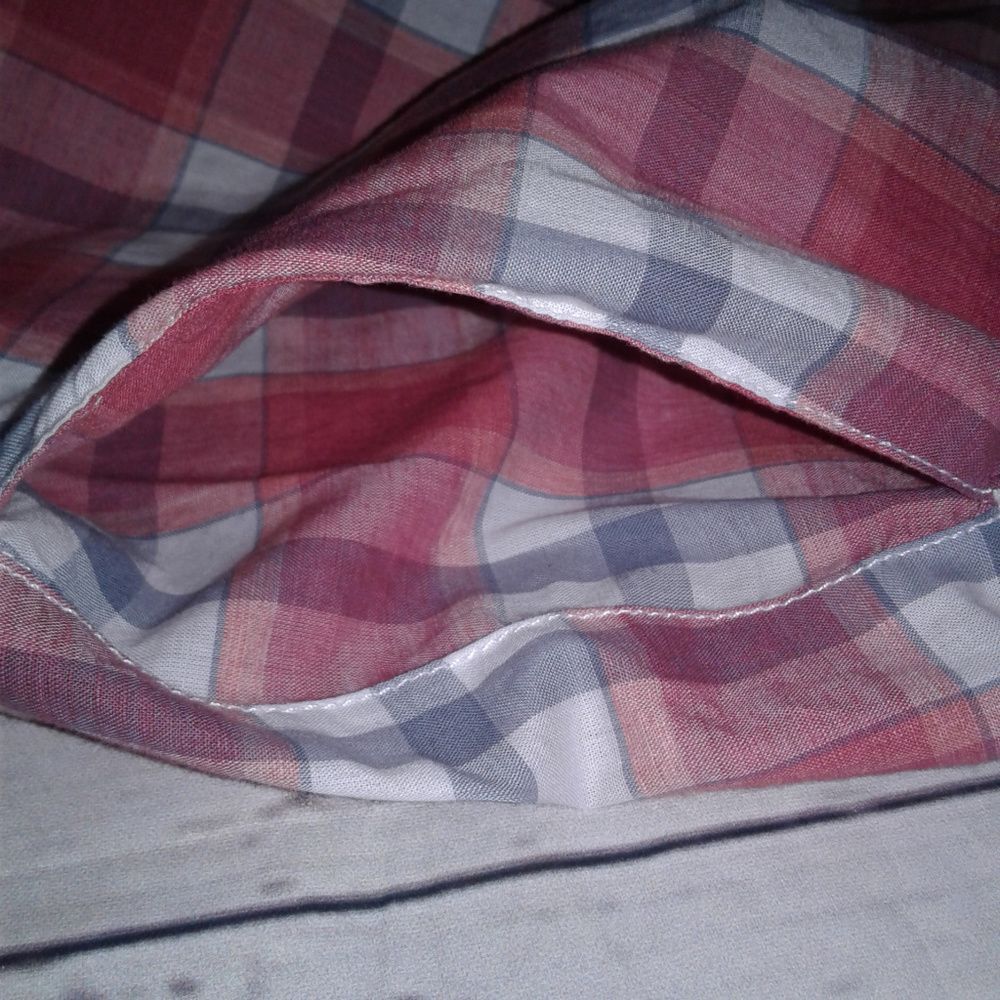 Women's Pendleton Cherry Pink Plaid Sleeveless To… - image 6